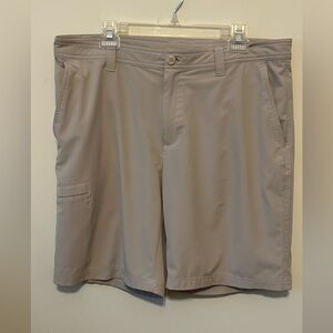 Columbia PFG Shorts Men’s‎ 38x10L Performance Fishing Gear Stretch Beige